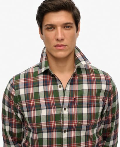 Chemise Superdry Chemise à carreaux manches longues en coton Vintage EU - vue 4