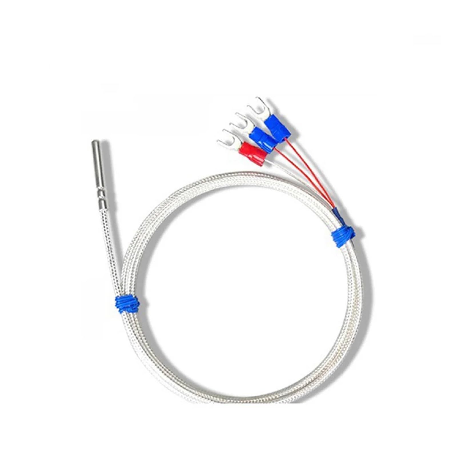 Módulo de adquisición de sensor de temperatura de 8 canales DC8-30V PT100 RTD RS485 Rep NTC K termopar Modbus RTU -40°C~+500°C (tipo C)