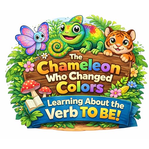 The Chameleon Who Change Colors (Learning About the Verb TO BE and the Pronouns)
