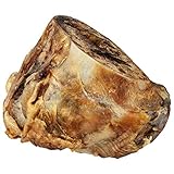 Schecker Knochenköpfe 2 Stück XL-Größe (ca. 12-16 cm, je 800-1100 g) Aus der Region große, schwere Endstücke von Bullen Oberschenkelknochen