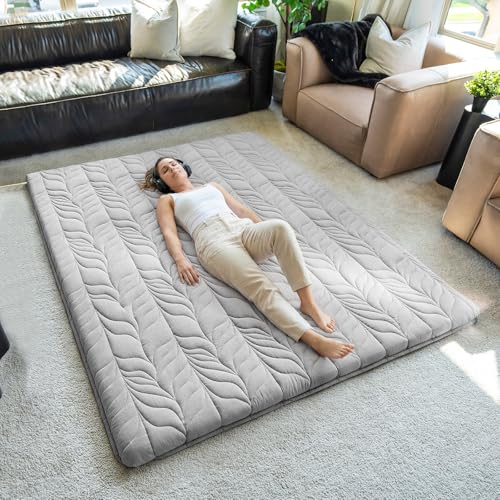 ZonLi Japanese Floor Mattress Futon Mattress Twin Size, Thicken Roll