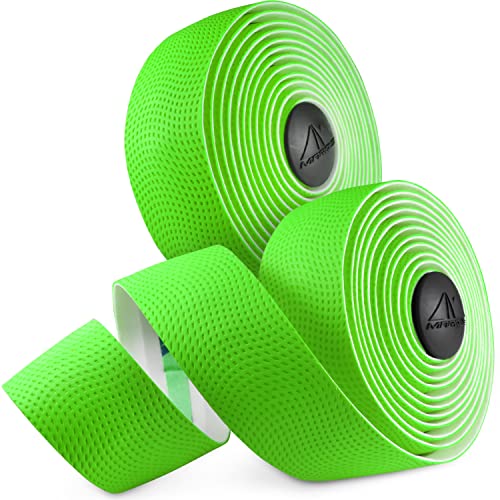MARQUE Pro Bike Handlebar Tape â€“ Road Cycling Bicycle Padded Handle Bar Wrap with Non-Slip Grip for Drop Bars â€“ 2PCS per Set