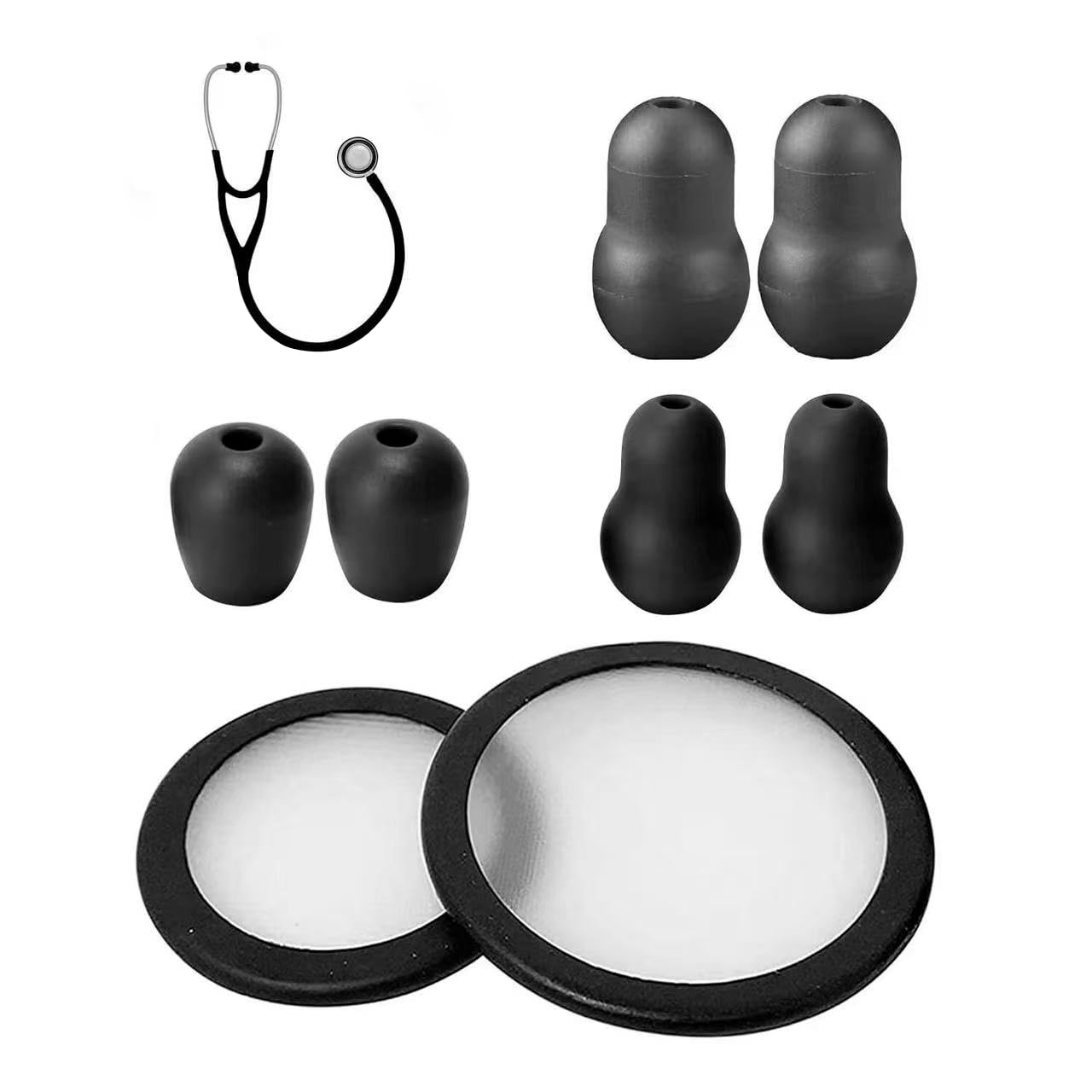 8Pcs 3 Sizes(S/M/L) Littmann Stethoscope Replacement Ear