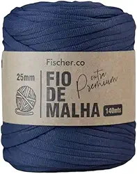 Fio de Malha Extra Premium Fischer 25mm x Rolo com 140m (44 MARINHO)