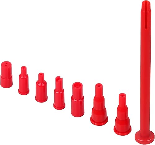 Semlos Puntas de adaptador de butano - Encendedor de butano y adaptador de recarga de gas de antorcha, adaptador de gas de liberación y recarga para