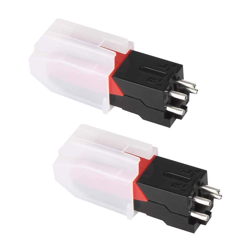 Aazon.co: 2 Pack Ruby Record Player Needles Replaceent, Turntable Needles Stylus For Crosley