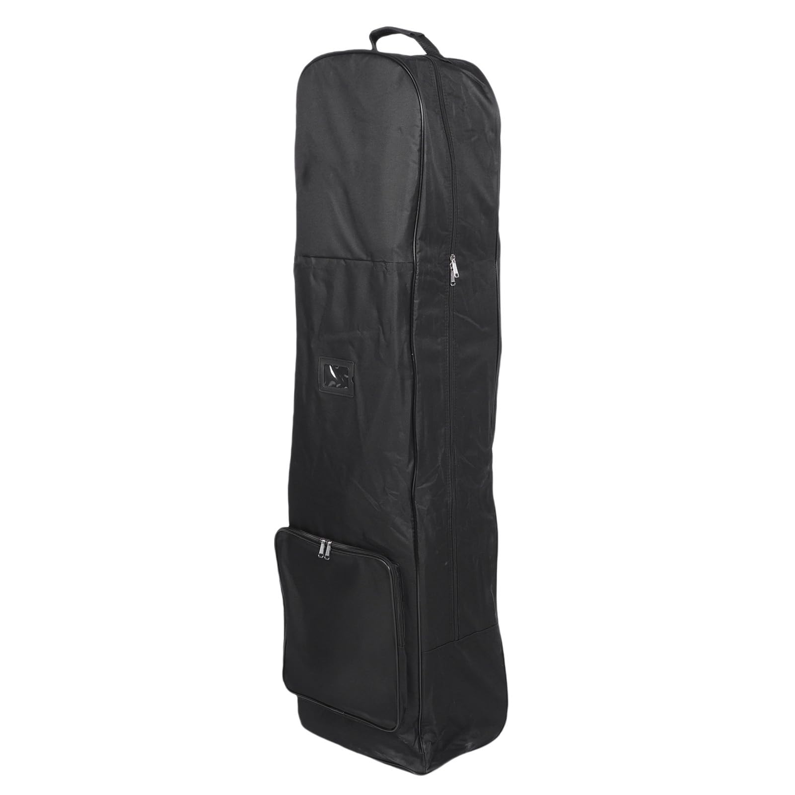Bolsa de Viaje para Palos con Ruedas, Bolsa Plegable y Portátil de Nailon para Palos de Golf, Interior Espacioso