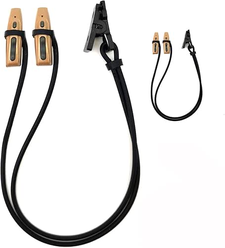 2 Pieces Hearing Aid Clip Anti-Lost Lanyard BTE Protector for