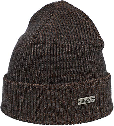 Bonnet femme Leon Merino Eisglut doux qui protège du vent froid sans gratter