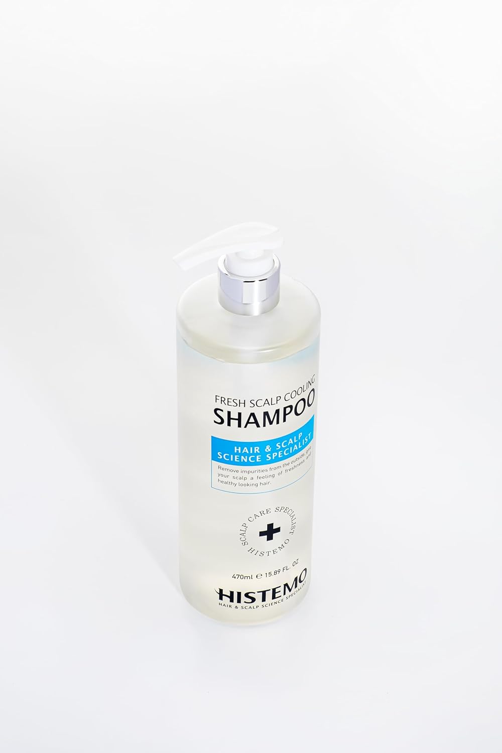 Fresh Scalp Cooling Shampoo, 470ml (15.89 fl oz) – Menthol Cooling, Dandruff Care, Oily Scalp Treatment, Hair Growth Support with Growth Factors, Caffeine & Biotin, Professional Salon Shampoo