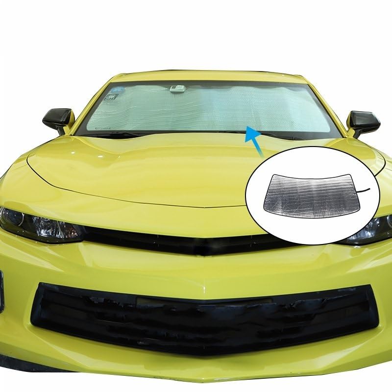 WDDZNB Parasole del Parabrezza,Compatibile con Chevrolet Camaro, Copertura del Parabrezza dell'auto