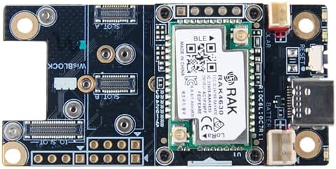 RAK WisBlock Basic Starter Kit, LoRa RAK4631 nRF52840 BLE SX1262 915MHz Module, Antennas, USB Cable