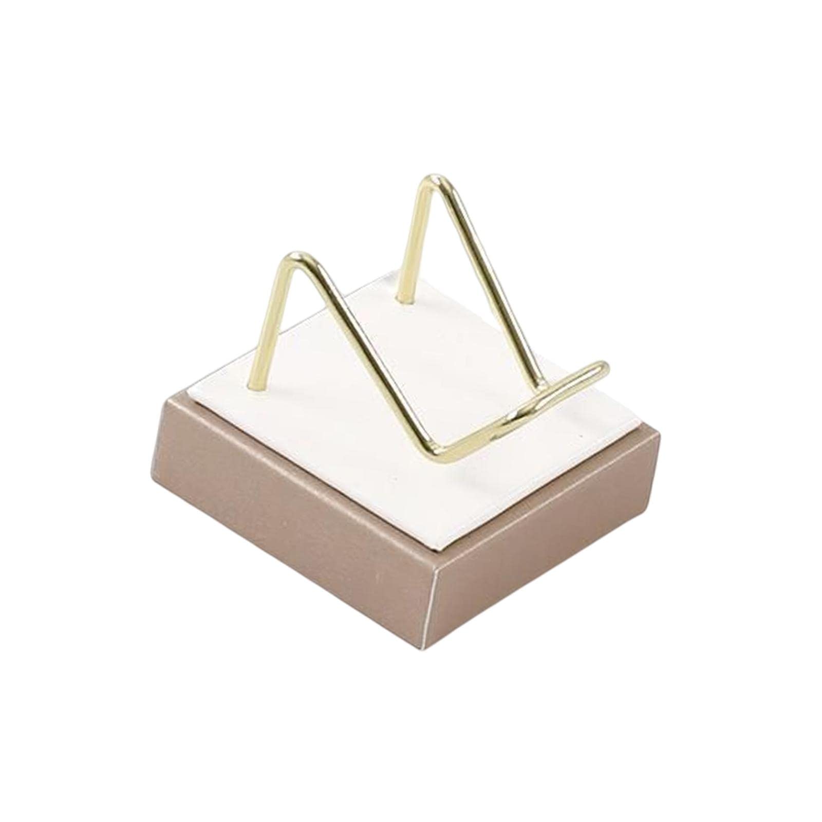 Multifunctional Arm Display Stand Holder Placement Racks for Rocks Office S(White Champagne)-image-8