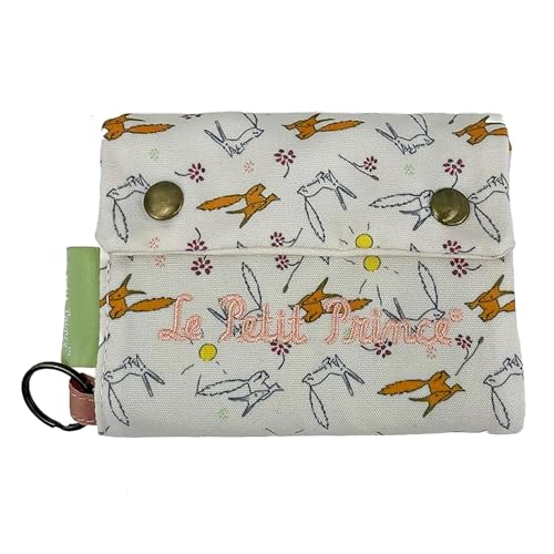 El Principito- Billetera, Monedero, Complementos, Little Prince, Color Beige, Producto Oficial (CyP Brands)