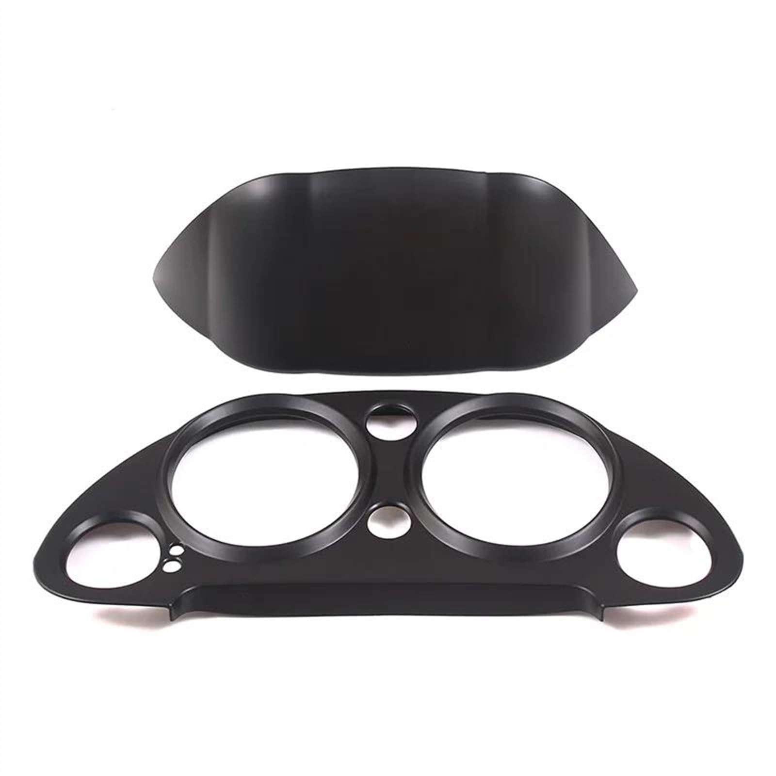Piwine Matte Black Car Decoration Interior Accessories Dashboard Tachometer Panel Decorative Cover For Mitsubishi For Eclipse 2006-2011