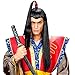 W WIDMANN MILANO Party Fashion Samurai Long Wig for Hair Accessory Fancy Dress