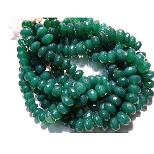 Perles onyx vert de 8mm pour créer un bracelet en pierres naturelles et bijoux de lithothérapie