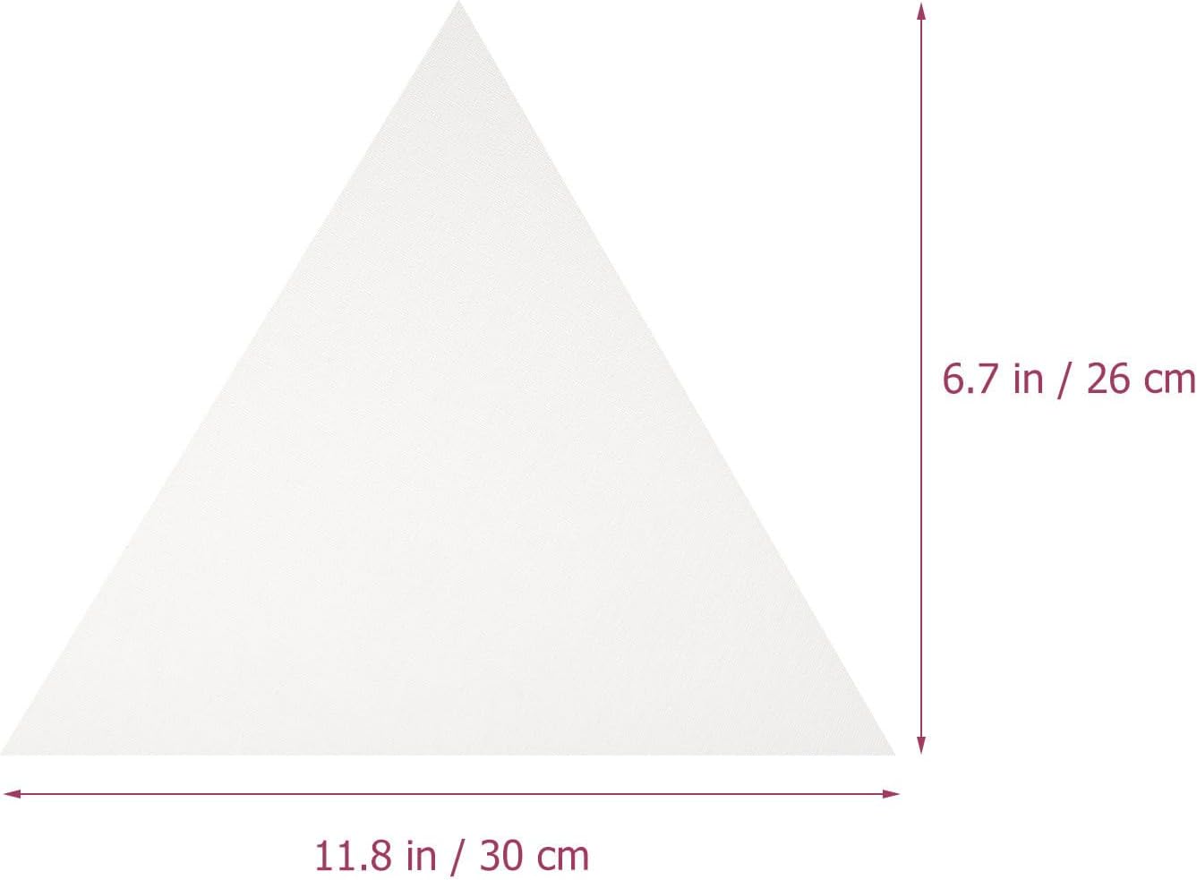 5pcs Canvas Panel Blank Oil Painting Board for DIY Decoration