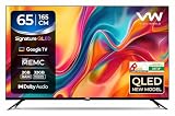 VW 165 cm (65 inches) Pro Series 4K Ultra HD Smart QLED Google TV VW65GQ2