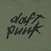 Daft Punk Unisex's Dp Retail Classic Logo Hoodie Army Green Sweatshirt, XXL #2