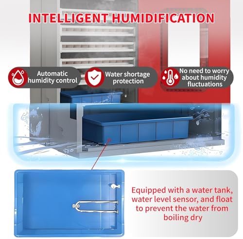 Chicken Egg Incubator, 400 Pieces, Incubators for Hatching Eggs, Egg Incubator with Automatic Egg Turning and Humidity Control, for Various Egg Types - 4