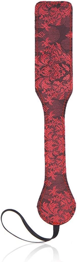 UZZHANG Couples Training Toys Red Pattern Hand Pats Spanking Adult Whipping Tools