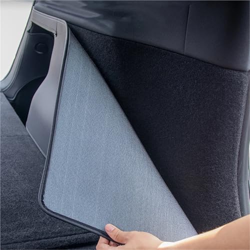 Tapis de coffre Tesla Model Y protégeant dossiers et côtés latéraux