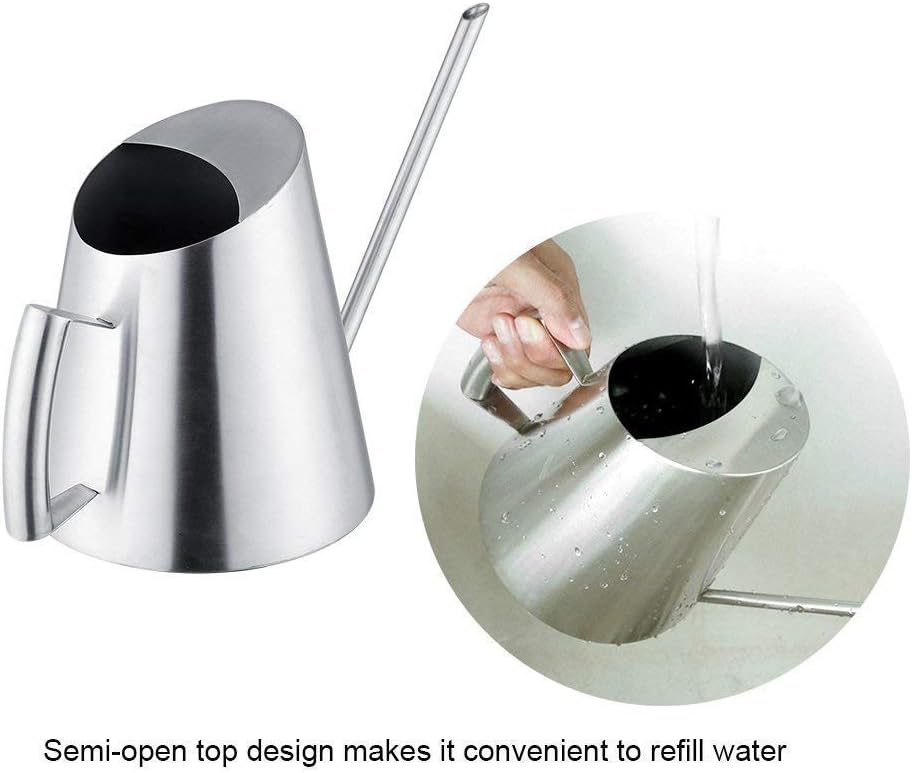 Fdit Long Spout Watering can for Indoor Plants Bonsai (1.5L)