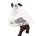 F-eshion Hund Haustier Katze Brautkleid Braut Tüll Schleier Hochzeit Haar Zubehör