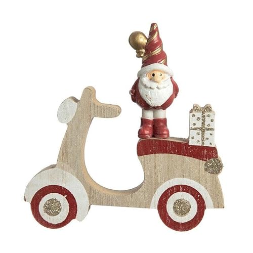 Adorno Papai Noel Home Style Moto