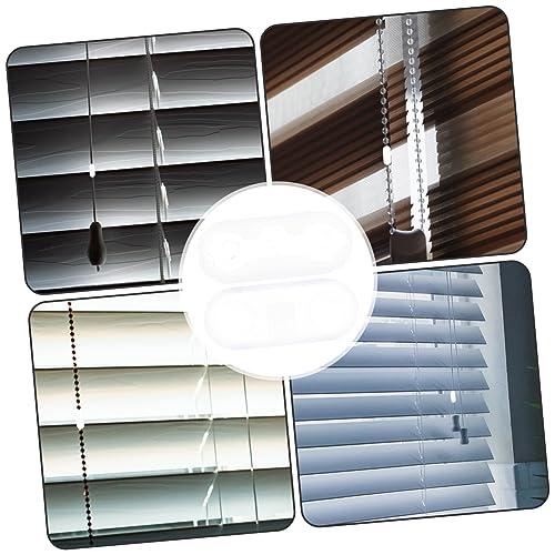 BETOOKY 30 Pçs Cortinas De Janela Cortinas Transparentes Pom Clipe De Conector De Contas De Plástico