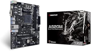 BIOSTAR AMD A520チップセット搭載・AMD Ryzen 5000シリーズ対応 HDMI・D-Sub端子搭載、ギガビットLAN対応、MicroATXマザーボード [ A520MH 3.0 ]