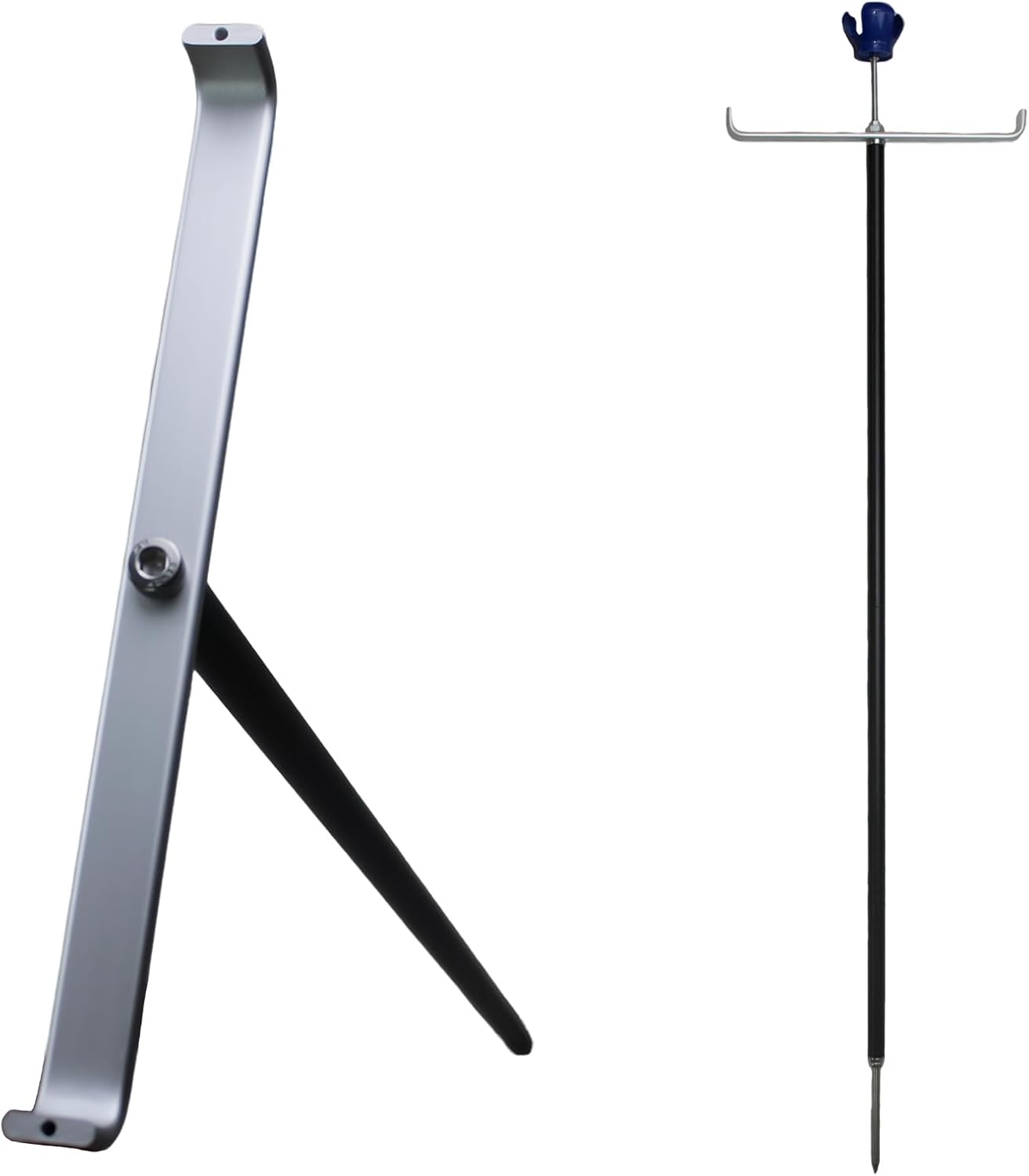 Golf Bag Stand Attachment, Combining Three Major Functions, it can Stand up Golf Bags, Golf Clubs, and Pick up Balls.