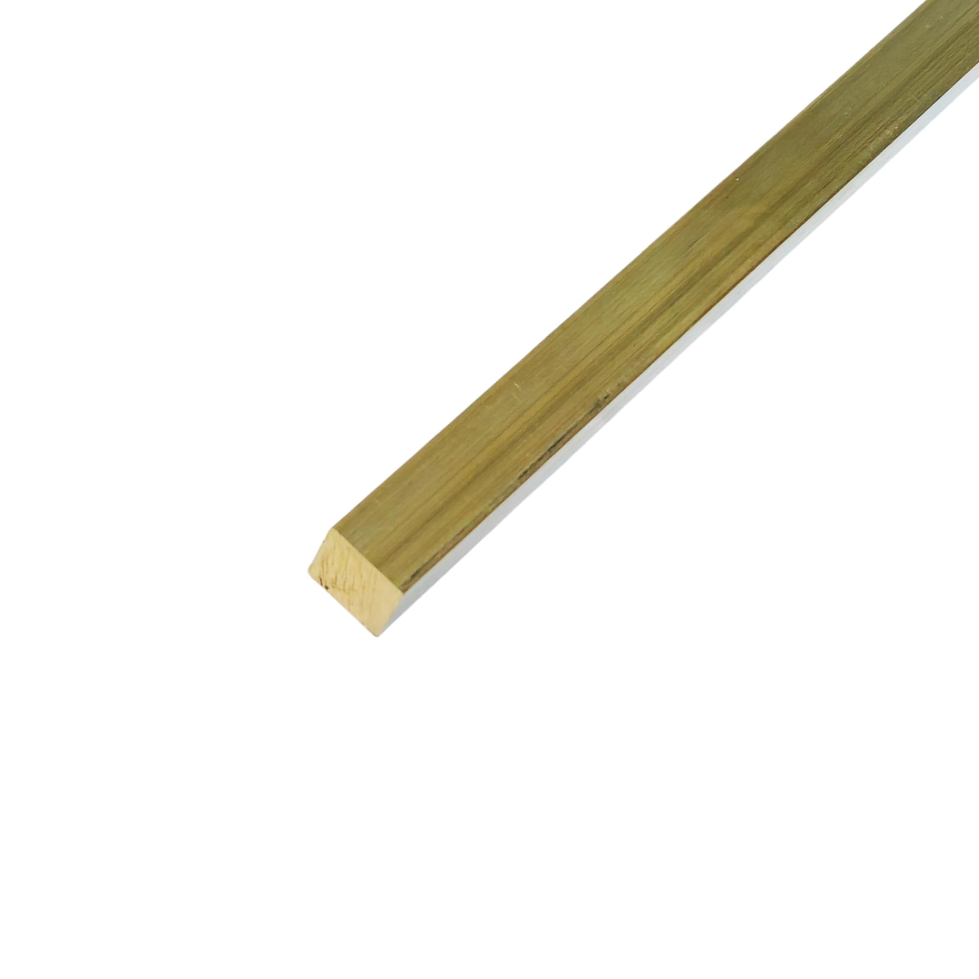 Visiaro Hard Brass Square Bar Rod, 1ft, Outer Dia 1-5/8 inch