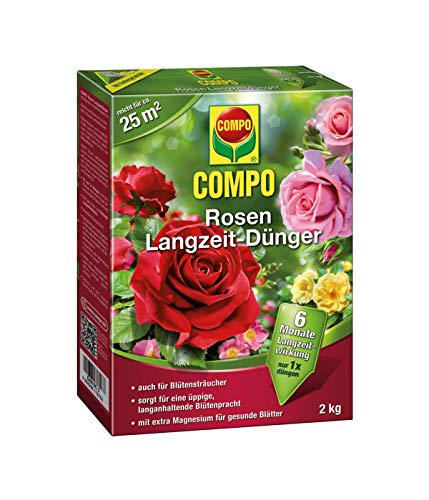 Compo Rosen Langzeit-Dünger 4 kg Vorteilspackung (2x2kg)