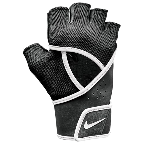 Guantes Nike Premium Fitness de mujer negros L con acolchado alta densidad