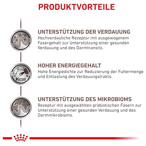 Royal Canin Veterinary Gastrointestinal | 2 kg | Trockenfutter für Katzen | Kann unterstützend helfen bei gastrointestinalen Erkrankungen bei Katzen | Hohe Akzeptanz