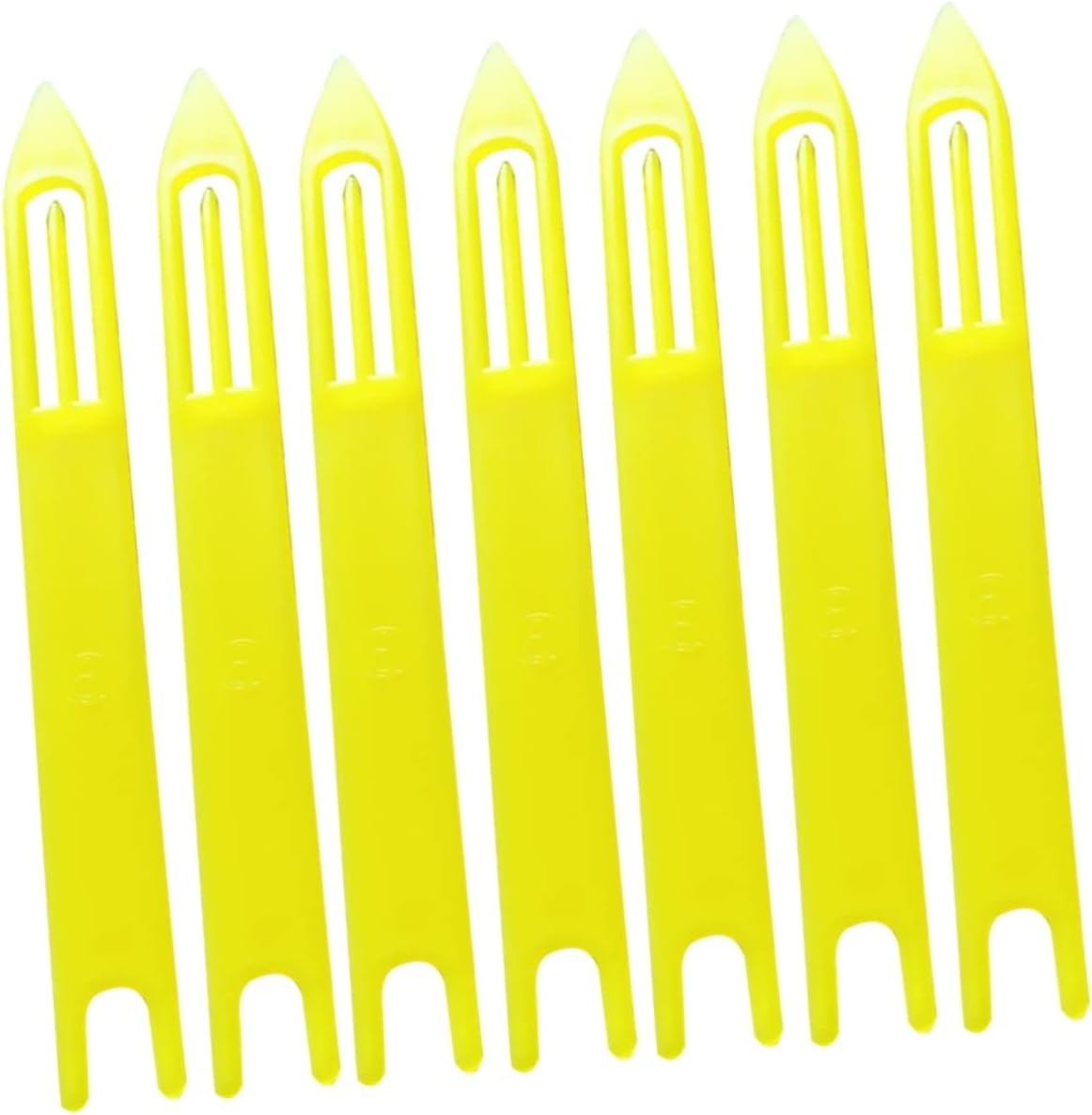 STOBOK 90pcs Fishing Line Equipment Knitting Fish Net Repair Tool Sewing Accessories Plastic Shuttle Tool Netting Needles