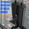 Weight Stack Extender Pins, Weight Stack Pins for Home Gym Cable Strength Exercise Machine, 2-Pack