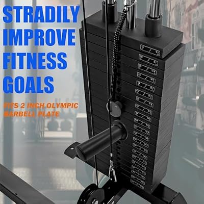 Weight Stack Extender Pins, Weight Stack Pins for Home Gym Cable Strength Exercise Machine, 2-Pack