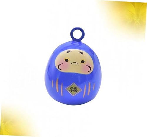 Miniatura 4 de Llavero de joyería japonesa para manualidades, decoración de miniture, campanas decorativas de buena suerte, adorno de muñeca japonesa, sello de