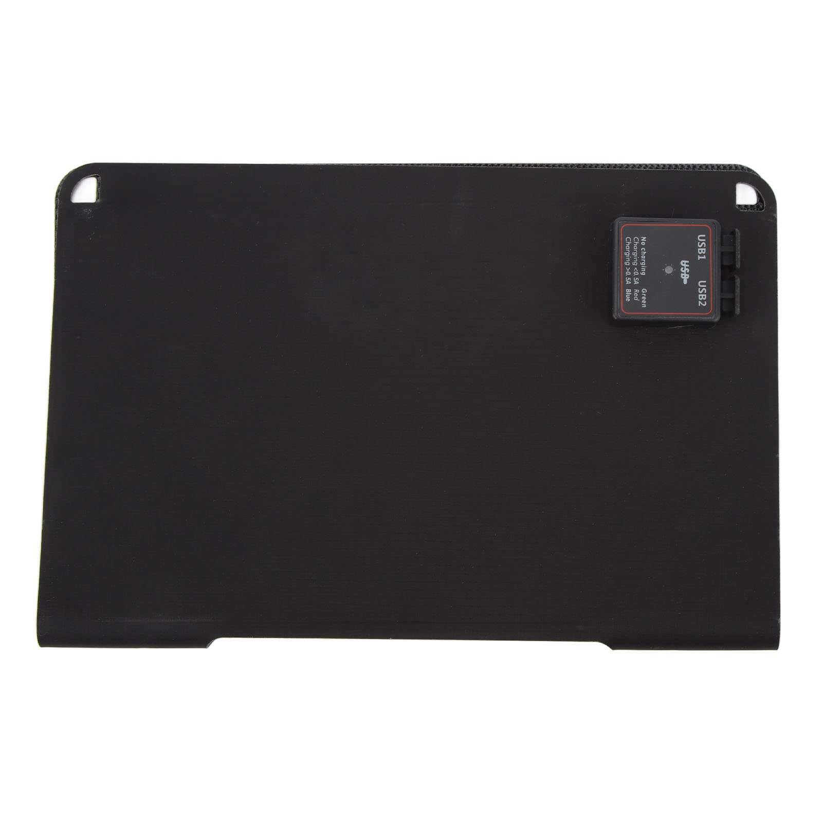 Cargador de panel solar de 14 W, portátil, impermeable, plegable, para camping y viajes, diseño monocristalino