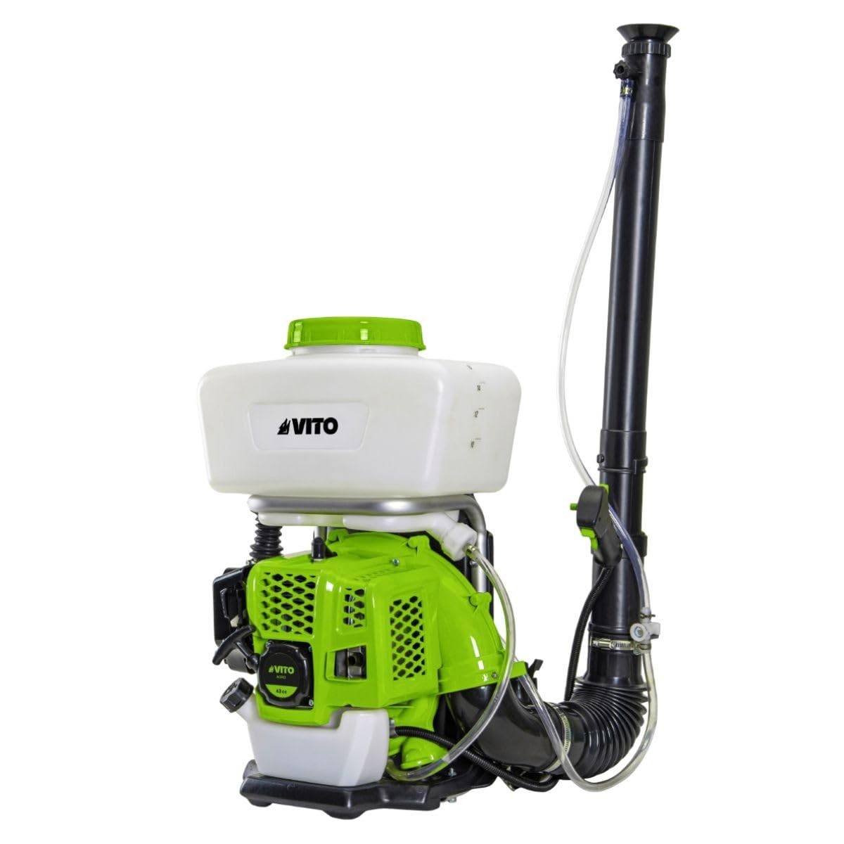 VITO - Pulvérisateur Thermique Atomiseur 2T 43 CV 1.6CV 14L - Pulvérisateur Poudres & Liquides Portée 12m - Entretien & Fertilisation Cultures, Agriculture