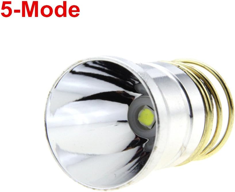 Hot CREE XPL V6 LED 1200Lums 3.6V-4.2V Bulb 5-Mode LED Flashlight Lamp for SureFire 6P G2