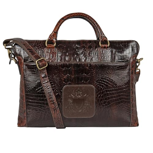 Image of Hidesign CARNEGIE 01 Genuine Leather Men's Laptop Bag