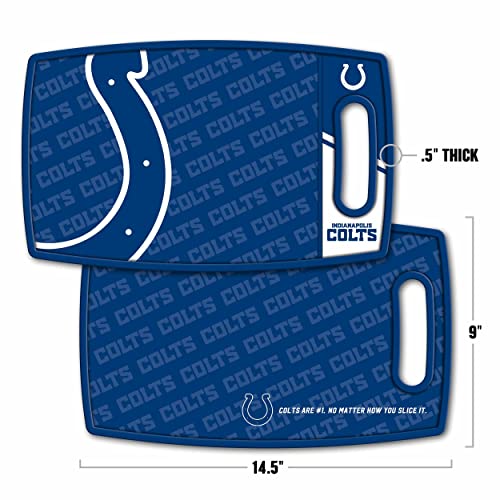 Image of YouTheFan NFL Indianapolis Colts Logo Series Cutting Board