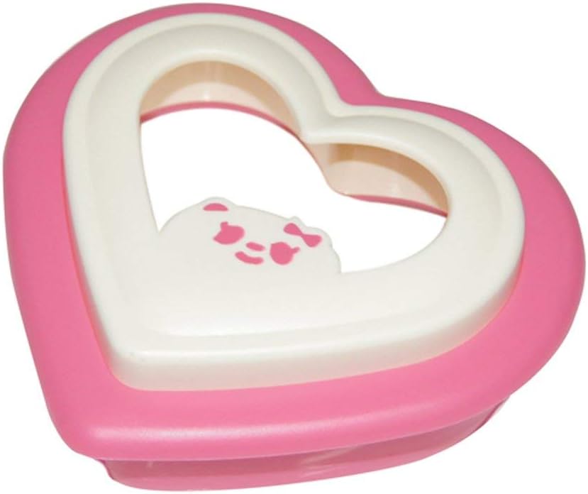 BlastCase Heart Shaped Sandwich Bread Cookie Biscuit Cutter Mold