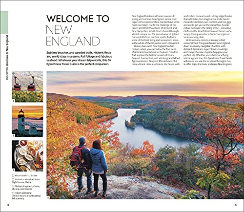 Dk Eyewitness New England (Travel Guide) #TOP4
