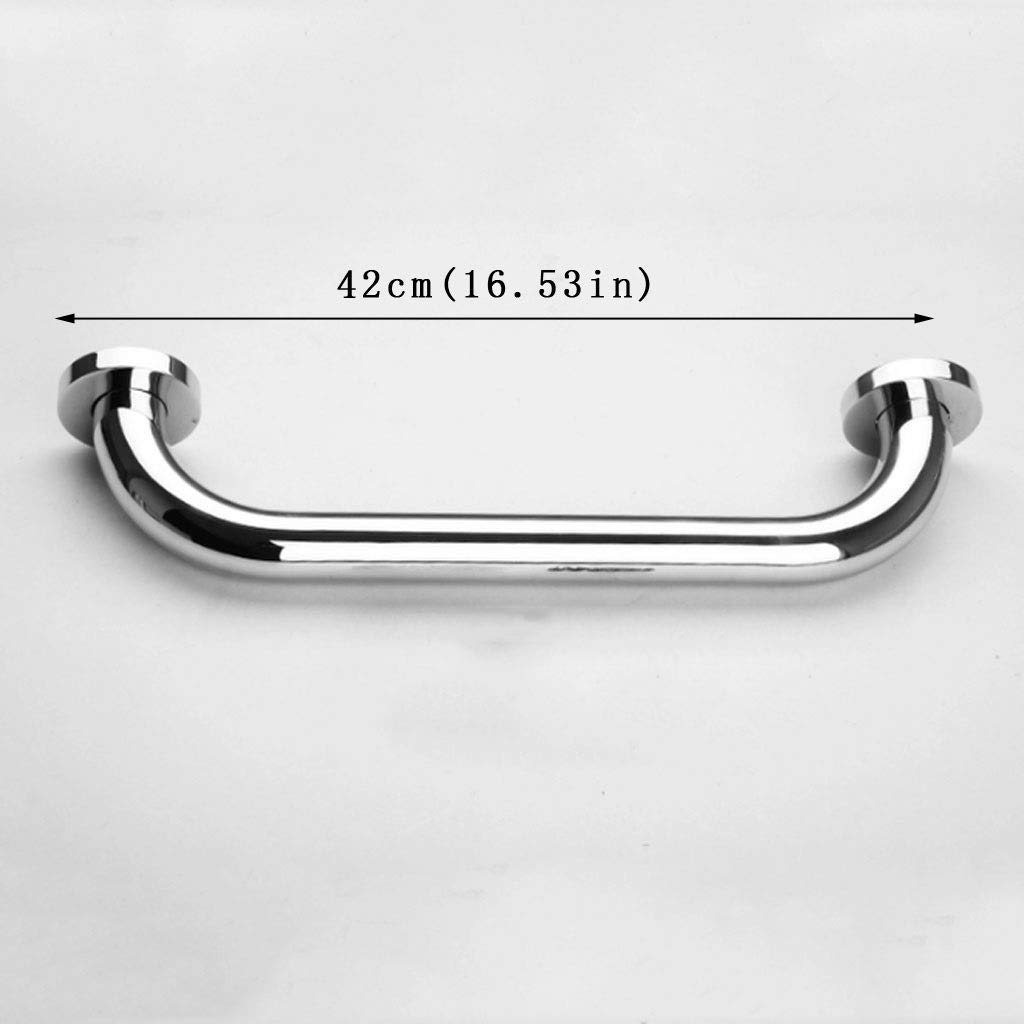 Barra de agarre de baño con barra de agarre de bronce grueso para ducha, bañera, seguridad para ancianos discapacitados, antideslizante, mango de agarre para artículos del hogar