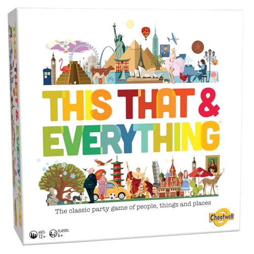 Cheatwell Games This That & Everything Game | Talk Fast, Guess Faster In This 30-Second Challenge | The Rapid-Fire Word Game Where Every Second Counts